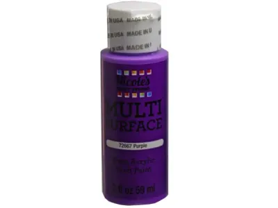 bulk buys CH762 - Nicoles Neon Purple 2 Oz Acrylic Multi-Surface Paint