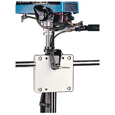SeaDog 327150-1 - Sea-Dog Polypropylene Rail Mount Outboard Motor Bracket