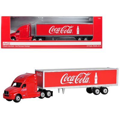Motorcity Classics 487010 - Classic Long Hauler Tractor Trailer Coca-Cola Red 187 (HO) S