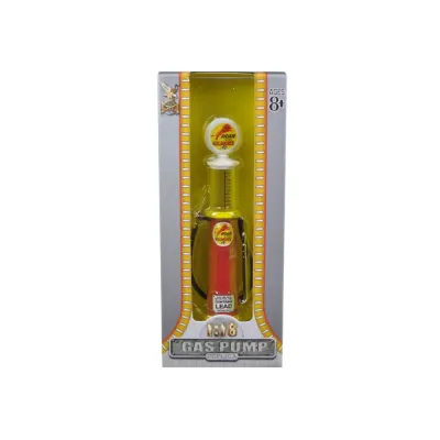 Road Signature 98732 - Roar Gilmore Gasoline Vintage Gas Pump Cylinder 118 Diecast 