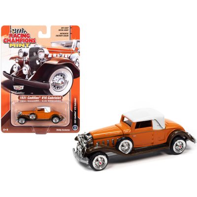 Racing Champions RCSP015 - 1931 Cadillac V16 Burnt Orange and Brown Metallic with White