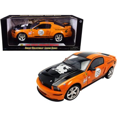 Shelby Collectibles SC297 - 2008 Ford Shelby Mustang 08 Terlingua Orange and Black Shelb