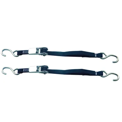 Rod Saver SSRTD4 - Pair of Stainless Steel Ratchet Tie-Downs - 1 x 4