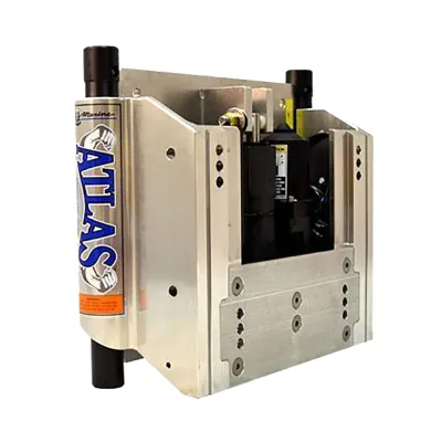 TH Marine Supplies AHJ-14V-DP - ATLAS(TM) 14 Hydraulic Jack Plate - Set Back Polished