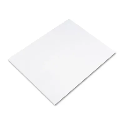HUNT MFG. 22501-2228T50 - White Railroad Board, 22x28 Inches, 50 Sheets per Carton