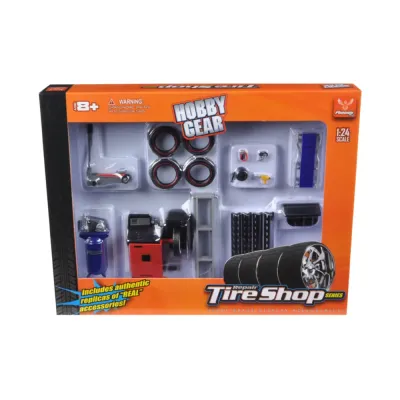 PHOENIX 18422 - 124 Scale Repair Tire Shop Accessories Tool Set