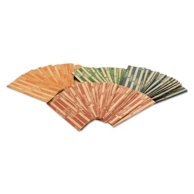 PAPR PRODUCTS PQP 30025 - PAP-R Flat Coin Wrappers - Total $10 in 40 Coins of 25? Deno