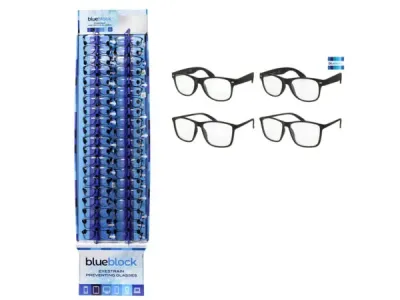 Bulk Buys GR345 - Stylish Blue Light Blocking Glasses Display Stand