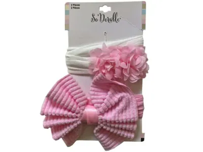 Bulk Buys KA858 - Versatile Hair Bands and Colorful Scrunchies Pack