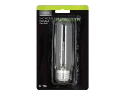 bulk buys DB392 - Living Solutions 40W T10 Soft White Incandescent Bulb