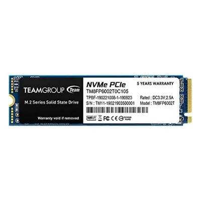 Team Group Inc TM8FP6002T0C101 - TEAMGROUP  MP33 M.2 2280 2TB PCIE 3.0 X4 WITH NVME 1.3 3D NA