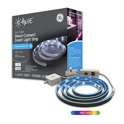 SAVANT 93128989 - CYNC Smart Wi-Fi Color LED Strip Light with Power Supply