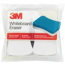 3M 581-WBE - 3M Whiteboard Erasers - White, Blue - 5 Width x 3 Height x -