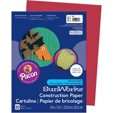 PACON CORPORATION 6103 - SunWorks Construction Paper - Multipurpose - 12Width x 9Leng
