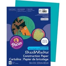 PACON CORPORATION 7703 - SunWorks Construction Paper - Multipurpose - 12Width x 9Leng