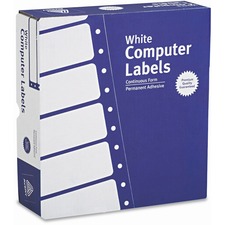 Avery Dennison 4031 - Avery&reg; Continuous Form Computer Labels - Permanent Adhes