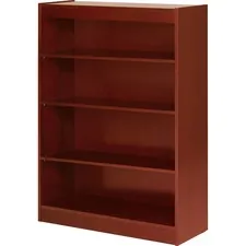Lorell LLR 89052 - Lorell Four Shelf Panel Bookcase - 36 x 12 x 48 x 0.8 - 4 Sh