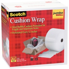 3M MMM 7953 - Scotch Jumbo Roll Cushion Wrap - 12 Width x 175 ft Length - 