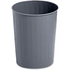 SAFCO PRODUCTS SAF 9604CH - Safco Fire-safe Steel Round Wastebasket - 5.88 gal Capacity 