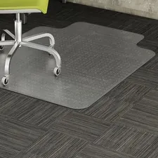 Lorell LLR 69159 - Lorell Wide Lip Low-pile Chairmat - Carpeted Floor - 60 Leng