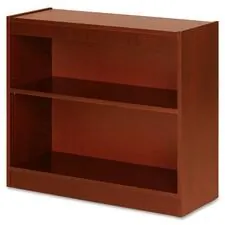 Lorell LLR 89050 - Lorell Two Shelf Panel Bookcase - 36 x 12 x 30 x 0.8 - 2 She