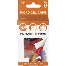 LEE PRODUCTS COMPANY LEE 61090 - LEE Micro Gel Grips - 9 with 0.75 Diameter - Large Size - Ru