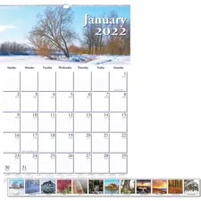 HOUSE OF DOOLITTLE 0378 - House of Doolittle Earthscapes Scenic Wall Calendars - Julia