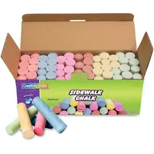 PACON CORPORATION PAC 1752 - Creativity Street Sidewalk Chalk - 4 Length - 1 Diameter - T