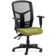 Lorell LLR 8620090 - Lorell ErgoMesh Series Executive Mesh Back Chair - Smiplicit