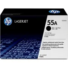 HP HEW CE255AG - HP 55A (CE255AG) Toner Cartridge - TAA Compliant - Laser - 6