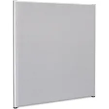 Lorell LLR 90256 - Lorell Gray Fabric Panels - 48.8 Width x 60 Height - Steel F