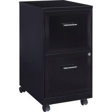 Lorell LLR 16872 - Lorell SOHO 18 2-Drawer Mobile File Cabinet - 14.3 x 18 x 24