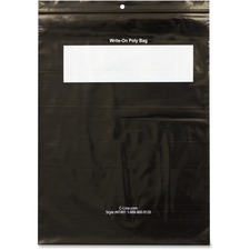 C-LINE CLI 47491 - C-Line Write-On Reclosable Bags - 9 Width x 12 Length - Blac