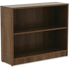 Lorell LLR 99780 - Lorell Walnut Laminate Bookcase - 29.5 Height x 36 Width x 1