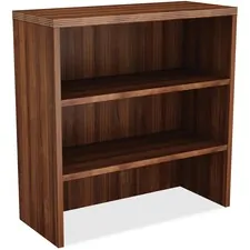 Lorell LLR 34357 - Lorell Chateau Bookshelf - 36 x 36.65.9 , 1.5 Top - 2 Shelve