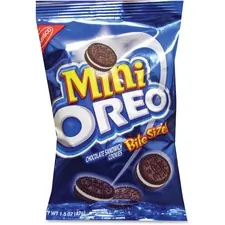 MONDELEZ INTERNATIONAL NFG 0001 - Oreo Nabisco Mini Bite Size Cookie Packet - Vanilla, Chocola