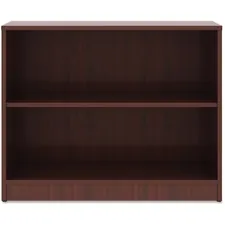 Lorell LLR 99778 - Lorell Mahogany Laminate Bookcase - 29.5 Height x 36 Width x