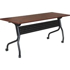 Lorell LLR 59517 - Lorell Cherry Flip Top Training Table - Rectangle Top - Four