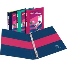 Avery Dennison AVE 17241 - Avery 12 Two-Tone View 3-Ring Binder With Pockets - 12 Binde