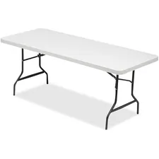 Lorell LLR 66655 - Lorell Rectangular Banquet Table - Rectangle Top - Powder Co