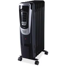 Lorell LLR 33568 - Lorell LED Display Mobile Radiator Heater - Electric - Elect