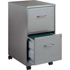 Lorell LLR 16873 - Lorell SOHO 18 2-Drawer Mobile File Cabinet - 14.3 x 18 x 24