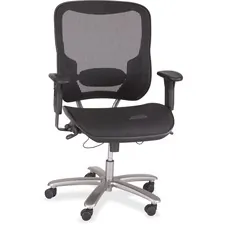 SAFCO PRODUCTS SAF 3505BL - Safco Big & Tall All-Mesh Task Chair - High Back - Black - A