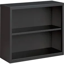 Lorell LLR 59691 - Lorell Fortress Series Charcoal Bookcase - 34.5 x 12.6 x 30 