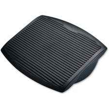Lorell LLR 62880 - Lorell Ergonomic Rocking Footrest - Black - Rubber, Plastic