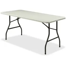 Lorell LLR 12347 - Lorell Ultra-Lite Folding Table - Powder Coated Base x 72 Ta