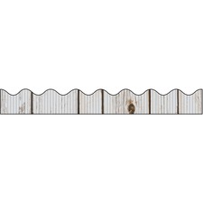 PACON CORPORATION PAC 37570 - Bordette Designs Decorative Border - Beach Wood Design - 2.2