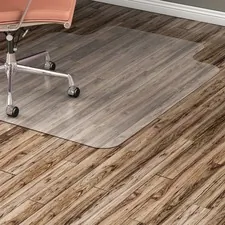 Lorell LLR 82826 - Lorell Nonstudded Hard Floor Wide Lip Chairmat - Tile Floor,