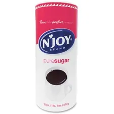 SUGAR FOODS CORPORATION SUG 90585 - Njoy Cane Sugar - Canister - 1.2 lb (20 oz) - Natural Sweete