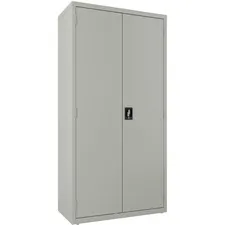 Lorell LLR 03089 - Lorell Steel Wardrobe Storage Cabinet - 36 x 18 x 72 - 2 x S